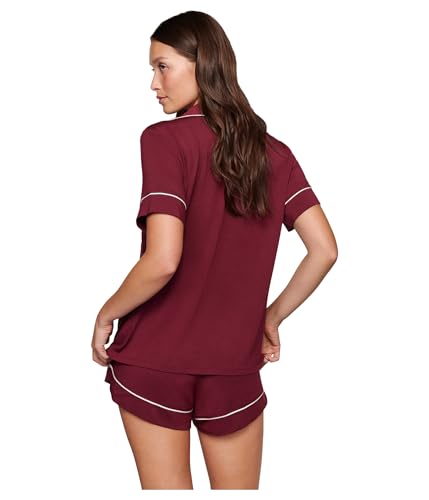 Image of Eberjey Gisele Rib Relaxed Short PJ Set