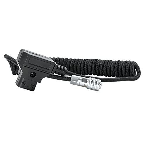 KONDOR-BLUE-Coiled-D-Tap-to-BMPCC-6K4K-Weipu-Power-Cable-for-Blackmagic-Pocket-Cinema-Camera-4K-6K-Gold-Mount-V-Mount-Battery-P-TAP-16-to-50