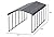 Arrow Carports Galvanized Steel Carport, Full-Size Metal Carport Kit, 12' x 29' x 9', Charcoal