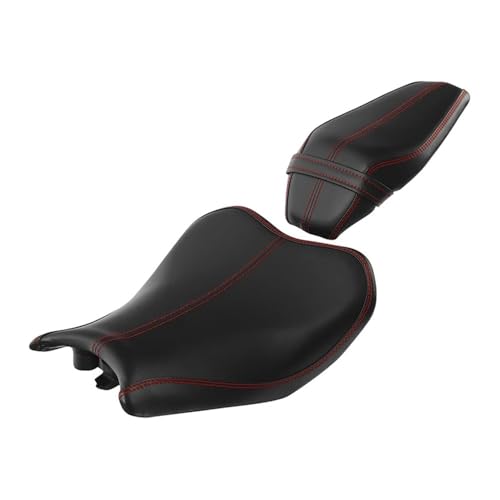 Asiento de pasajero delantero trasero motocicleta Z900 sillín doble recambio negro 2017-2024