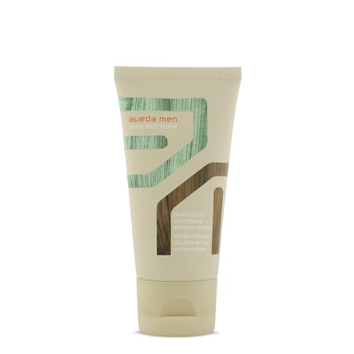 Aveda Men Pure-Formance Dual Action Aftershave | 2-in-1 Aftershave & Moisturizer | with Spearmint | for All Skin Types | 97% Naturally Derived*, 2.5 Fl Oz