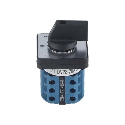 Commutateur universel 660V 20A 3 pôles à came rotatif pour inverseur