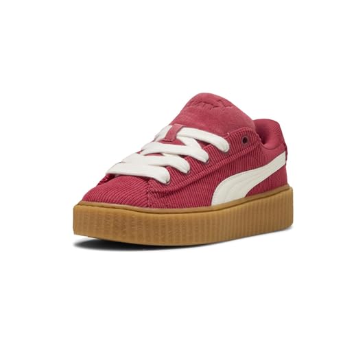Image of PUMA Kids Girls Fenty X Creeper Phatty Corduroy Lace Up Sneakers Shoes Casual