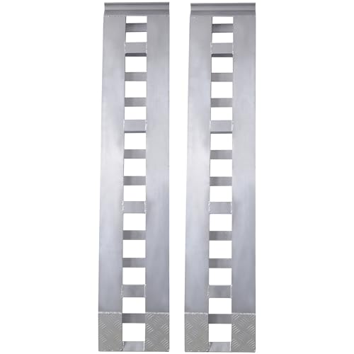 Rampa de aluminio para tráiler 72" x 14" resistente miniatura 2