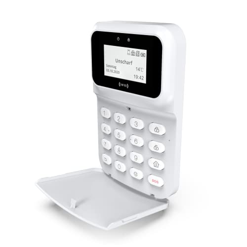 Safe2Home Externes Tastenfeld mit Display und Tastenschutz für Funk Alarmanlage Serie SP110 / SP210 / SA100 / OTTO – GSM WiFi Alarmsystem – Bild 6