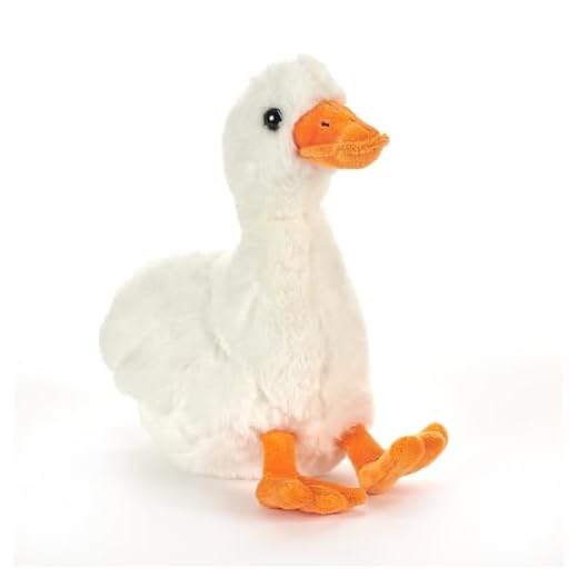 The Petting Zoo Floppy Duck Stuffed Animal Plushie, Gifts for Kids, Wild Onez Wildlife Animals, Duck Plush Toy, 8 inches
