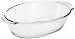 Anchor Hocking Oven Basics 4 Quart Oval Roaster, Crystal Clear