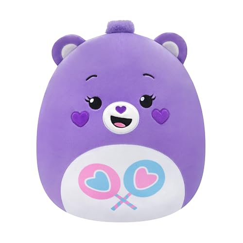 Squishmallows Original Care Bears 12in Share Bear – Official Jazwares Plush (Medium-Sized)