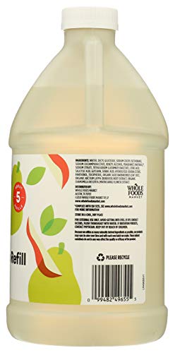 Image of 365 by Whole Foods Market, Hand Soap Foaming Anjou Pear Refill, 64 Fl Oz (Pack of 2)