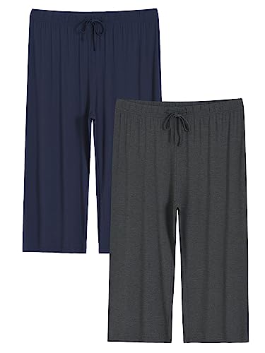Image of Latuza Women's Plus Size Capri Pajama Pants Wide Leg