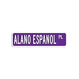 Alano Espanol Straßenschild Alano Espanol Haustier Geschenk Wandschild Dekoration