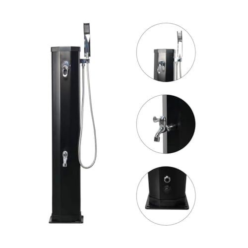Generic Axonl Solar Outdoor Shower 5.3 Gallon Solar Shower With Shower Head & Foot Shower Tap For Garden Backyard Poolside Beach Pool Spa Backyard Beach thumb #1