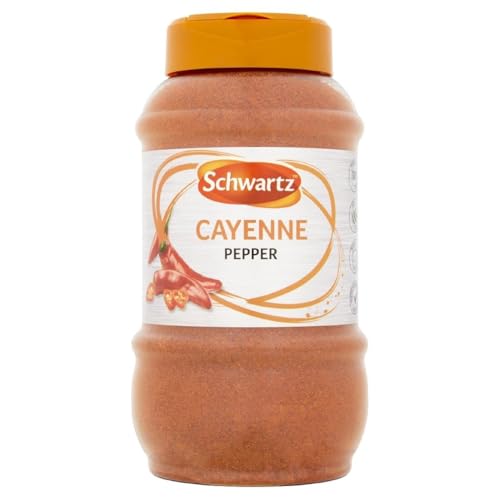 Schwartz Cayenne Pepper, Hot and Fiery Cayenne Chilli Powder for Chilli Con Carne, Curries and Marinade Sauce, Ideal for Taco Seasoning and Fajita Seasoning, 390 g