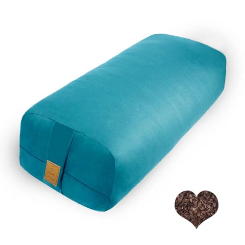 FelizMax Organic Buckwheat Bolster