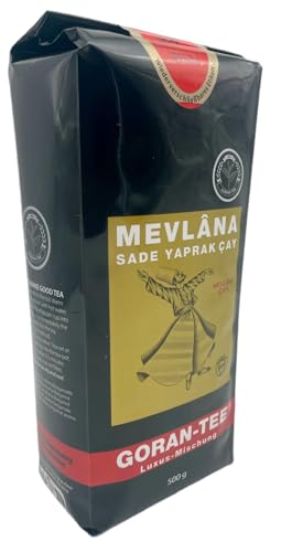 Mevlana Goran Premium Ceylon Tee mit Bergamot-Aroma schwarzer Tee türkischer Tee (1 x 500g)