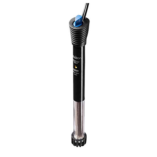 Image of Aqueon Submersible Aquarium Heater, 100 Watts, Up to 40 Gallons | 100 watt aquarium heater for freshwater and saltwater tanks, adjustable 68-88AF with auto shut-off