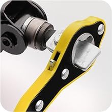 Image of Universal Car Jack Ratchet Wrench, 360 Forward and Reverse Knob, Labor-Saving Scissor Jack Lift Speed Handle Tool, Tire Wheel Jack Wrench