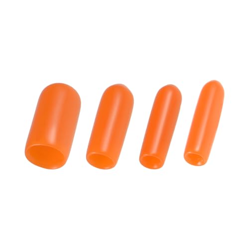 Kit de protectores de rosca de vinilo para cubrir terminales de tubos y tornillos expuestos 4