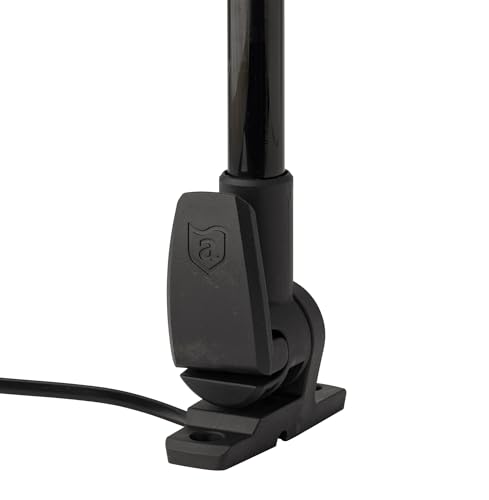 Image of Attwood 5558-P12A7 All-Round LED Fold Down Navigation Light Black Base, 12-Inch