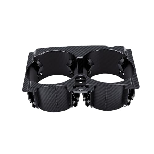 Porte-gobelet Classe E W212 finition fibre de style et insert silicone durable