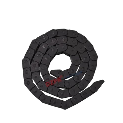 Chaîne porte-câbles 10 x 20 mm guide-câble plastique pour axe mobile de machine