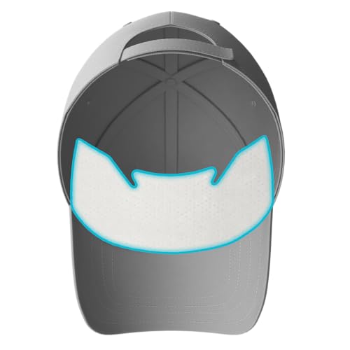 Youth Hat & Cap Sweat Guard White Liner for Boys, Girls & Kids Band | Made in The USA - 3 | 6 | 12 | 25 Pack