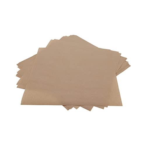 G.E.T. 4-TS4010 12" x 12" Brown Food-Safe Tissue Liner (1000 pieces per case) by GET - Used condition - US$60.82