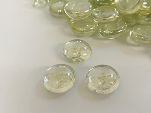 Mezzaluna Gifts 1kg Small Clear Glass Decorative Pebble Beads - Image 3