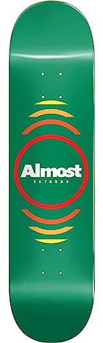 Almost Skateboards Reflex Green Skateboard Deck Hybrid - 7.37" x 29.8"