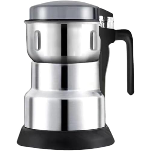 家庭用小型電動粉砕機 ステンレス製 コーヒーミル兼用 操作・お手入れ簡単