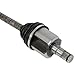 Front Left CV Axle Drive Shaft Assembly Auto Trans Only Replacement 2007-2009 for Volvo S80 2001-2007 for Volvo S60 2002-2007 for Volvo V70 66-9252