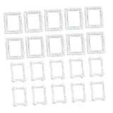 Cadre en résine – adorable cadre décoratif effet plastique utilisé comme coque de téléphone, très chic et créatif