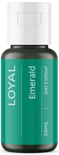 Image of Loyal Gel Food Coloring | Vibrant Color for Buttercream, Fondant, Royal Icing, Gum Paste, Marzipan and Cake Batter | Gel-Based Concentrated Food Dye - 20ml Emerald