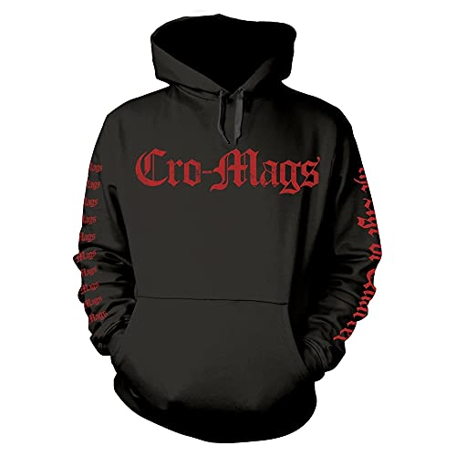 Cro-Mags The Age of Quarrel Sweat Zippé Idéal pour Concerts et Moshpits