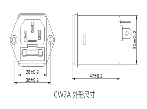 Filtro CW2C-10A-T de 10A para solucionar reinicios por caídas en toma CA 3
