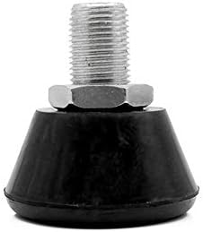 2 Pack Roller Skates Toe Stops Plugs Rubber Brake Block Stoppers 82A PU Toe Stops Replacement Skate Accessories (Black)