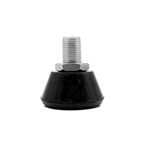 Mruabtiy 2 Pack Roller Skates Toe Stops Plugs Rubber Brake Block Stoppers 82A PU Toe Stops Replacement Skate Accessories (Black)