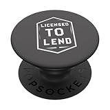 Lizenziert, um Geld Kreditgeber Hypothekenmakler zu leihen PopSockets mit austauschbarem PopGrip