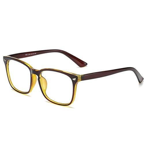 Image of Square Blue Light Blocking Glasses,Computer /Gaming /Screen Glasses for Women or Men