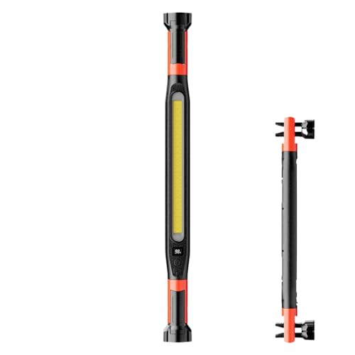 Generico Lámpara para mecánicos | Barra luminosa magnética para coche | linterna impermeable de alta luminosidad | Para reparaciones de coches, garajes domésticos, taller, camping, exterior