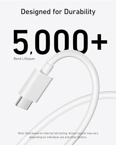 Image of Anker 25W USB-C Super Fast Charger, Anker Charger (Non-Foldable) with USBC Cable, Supports PPS Fast Charging for Samsung Galaxy S23 Ultra /S23+ /S23 /S22 /S21 /S20 /Note 20, & More 2Pack 5ft Cable Included