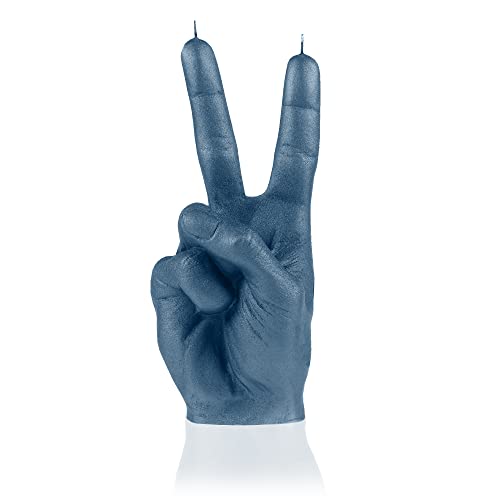 Candellana Hand PEACE Candle, Hand Figurine, Cool Deco, Gothic Deco, Grunge Deco Candle, Heavy Metal Deco, Grunge Room Decor - Image 3