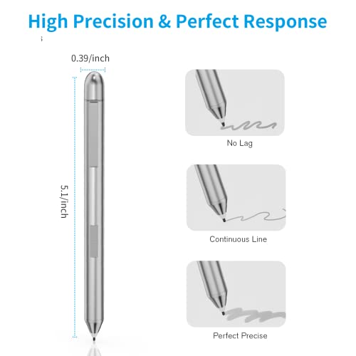 Active Stylus Pen For Dell 2 In 1 Laptop For Latitude 5285 5289 5290 7285 7390 7400, Inspiron 7420 7425, Xps 15 9570, Computer Touchpad Stylus For Writing (Check The Compatible List Before Purchase) #TOP6