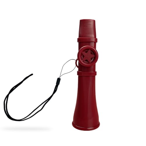 Kazoo for Adults Kids, Professional Kazoo, No Need Membranes ，Reusable Kazoos for Guitar, Ukulele, Violin, Piano, Keyboard, Easy to Learn Musical Instruments for Music Lovers (Red)