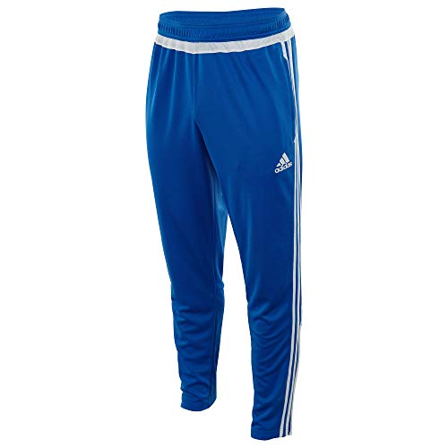 adidas Men's Tiro 15 Training Pants, Blue/White, Large