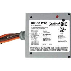 RIB Enclosed Power Relay RIB01P30, 30A, DPST, 120VAC