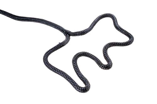 Seachoice Double-Braid Nylon Dock Line 3/8" X 25' 40321 Black #TOP2