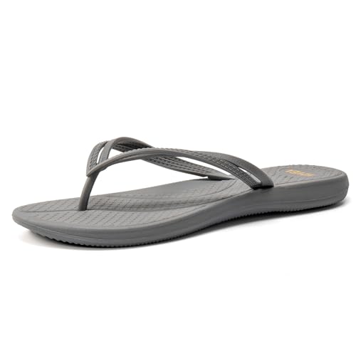 Image of VOVEA Flip Flops For Women Non-Slip Bathroom Shower Shoes Cushion foam Indoor and Outdoor Sandals
