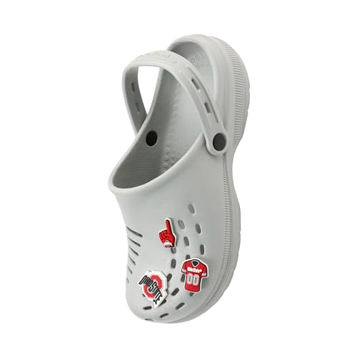 FOCO-Ohio-State-Buckeyes-NCAA-Team-Clog-Shoe-Charms-10-Pack