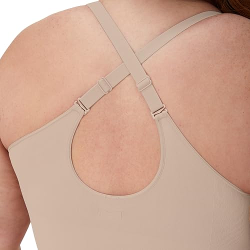 Image of Maidenform Women's Shapewear for Women - Seamless Bodysuit - Firm or Light Control Fajas - Bra Friendly (Plus Sizes, too)